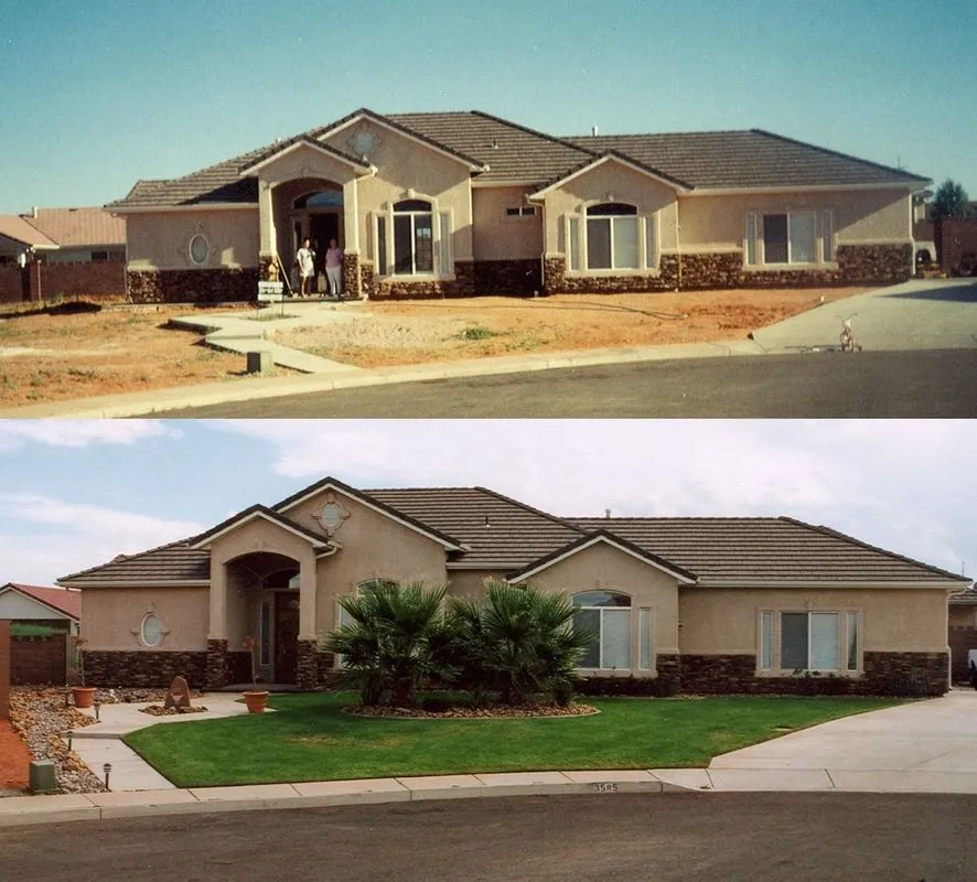 Custom lawn mowing service with custom design across Park City, UT - Summit Landscape Maintenance