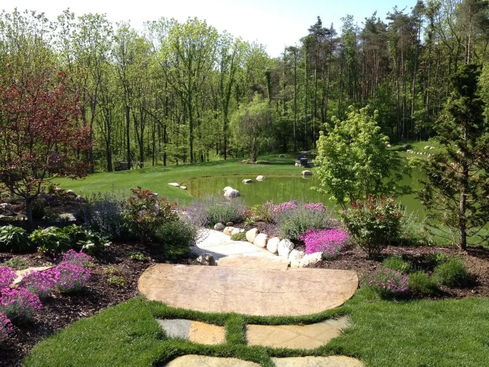 Professional lawn mowing service in Marne, MI by Summit Landscape Management