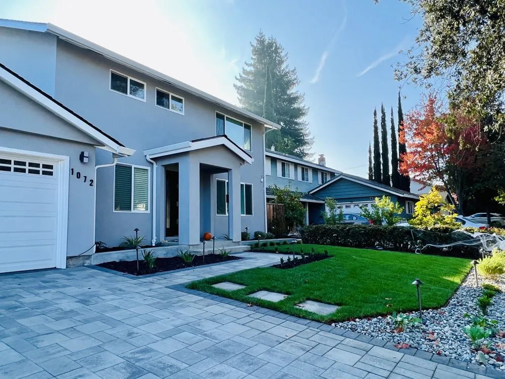 Custom lawn mowing service in Santa Cruz, CA by Summit Landscape