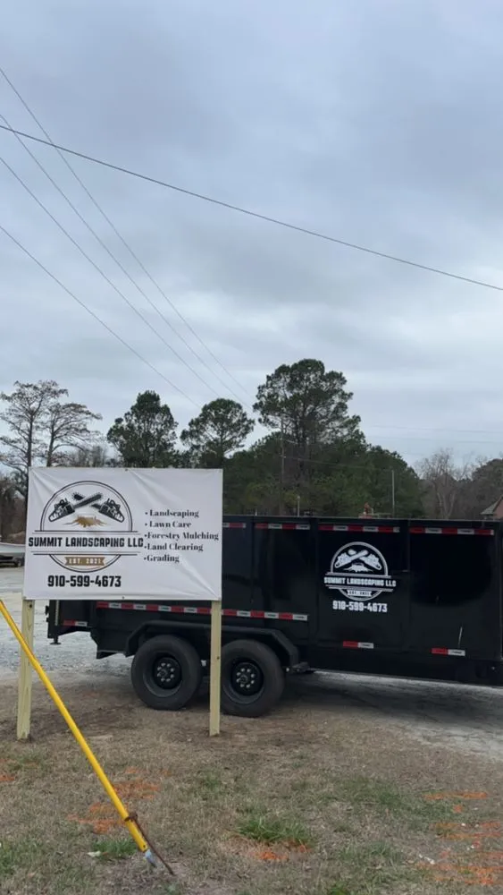 Professional yard maintenance in Hampstead, NC by Summit Landscaping