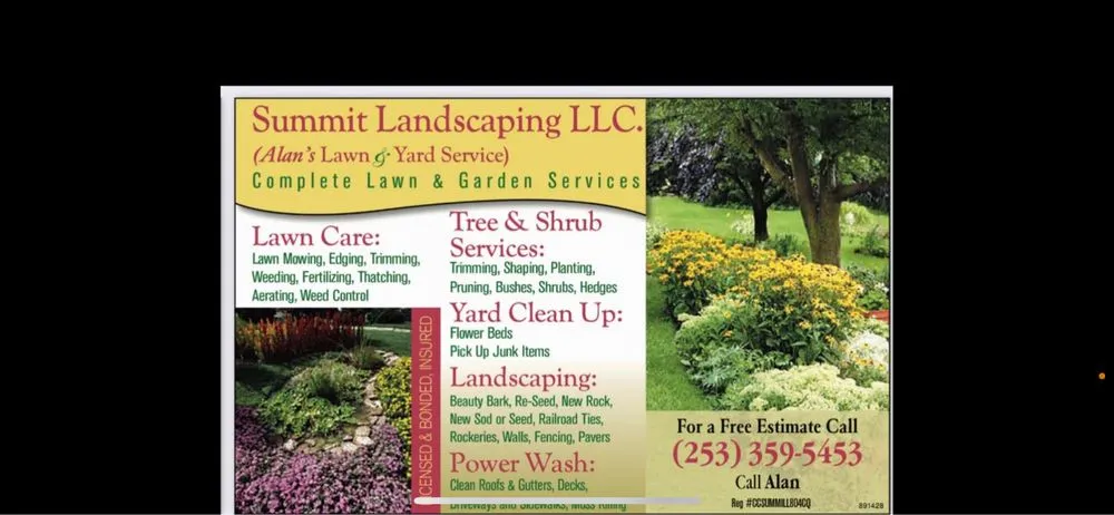 Trusted yard cleanup service experts serving Tacoma, WA - Summit Landscaping