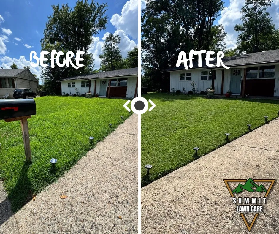 Trusted lawn mowing service with custom design across Louisville, KY - Summit Lawn Care