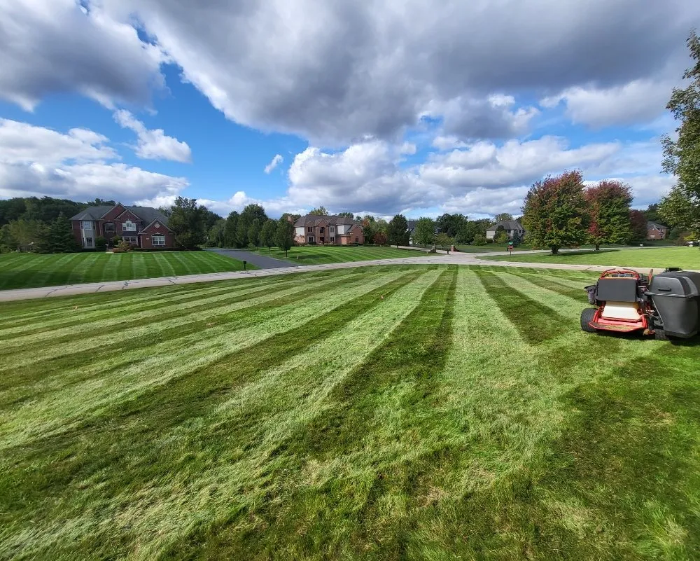 Professional lawn mowing service in Ypsilanti, MI by Summit Outdoor Management