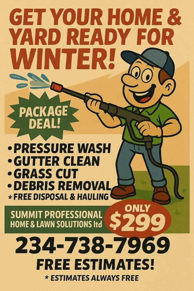 Custom outdoor landscaping experts serving Akron, OH - Summit Professional Home & Lawn Solutions