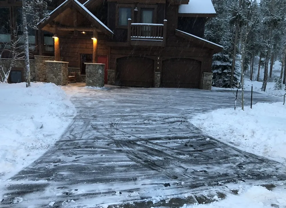 Reliable landscape installation for homes in Frisco, CO by Summit Snow