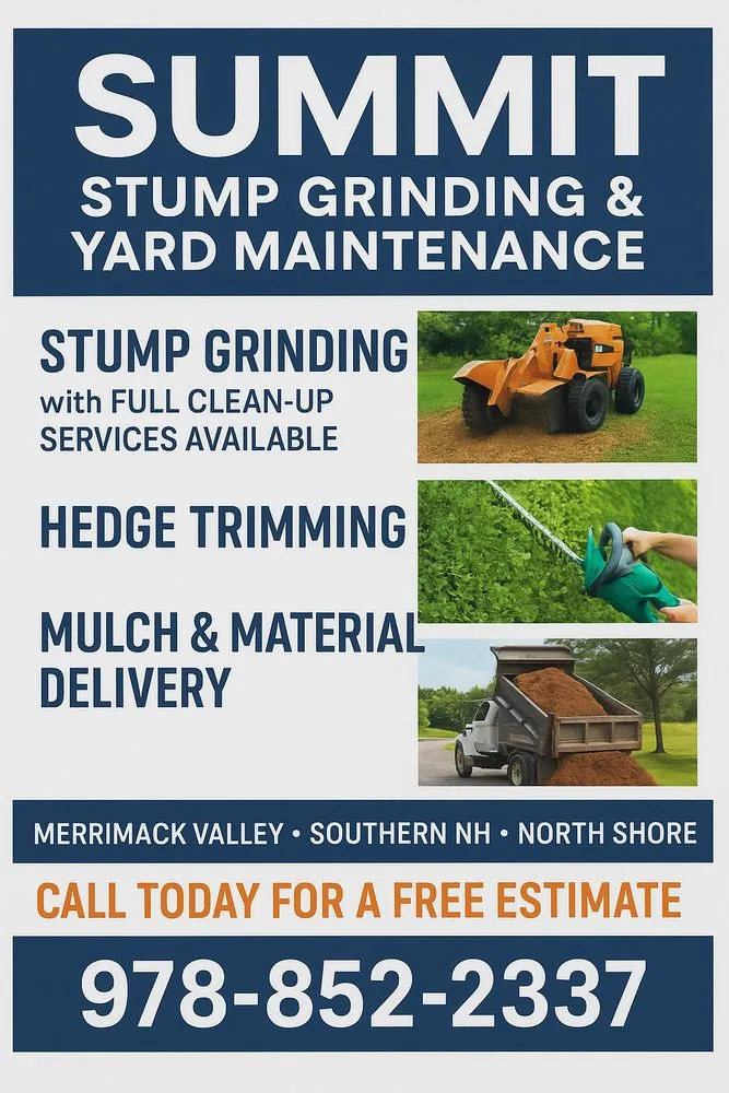 Affordable landscape installation in Haverhill, MA - Summit Stump Grinding
