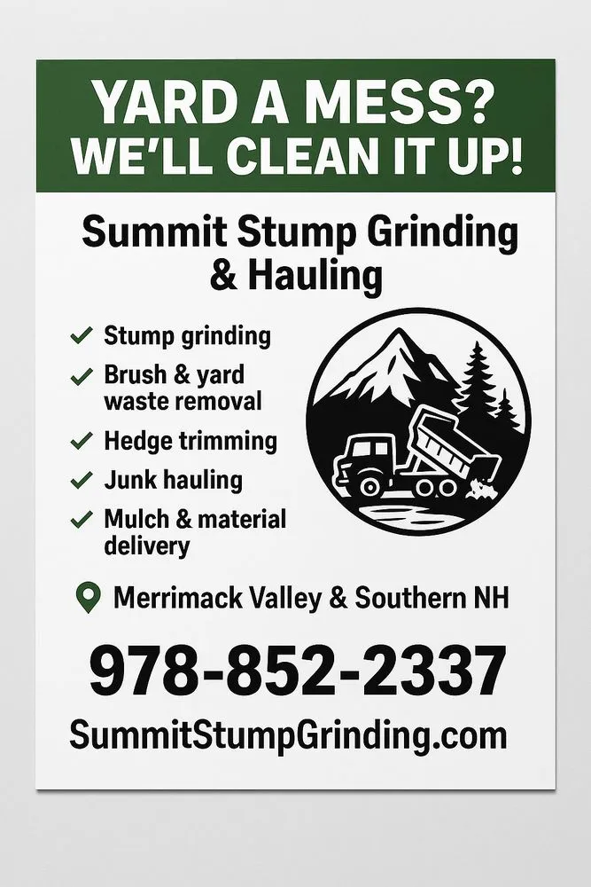 Professional outdoor landscaping for residential properties in Haverhill, MA by Summit Stump Grinding