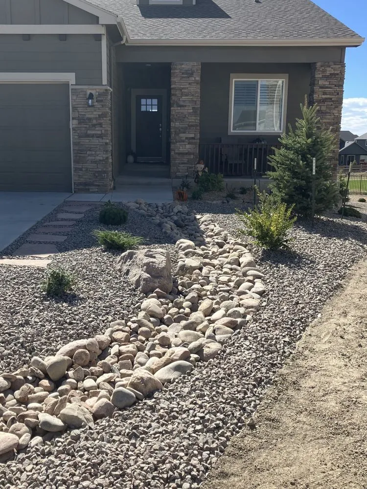 Local garden landscaping in Peyton, CO - Summit View Landscapes