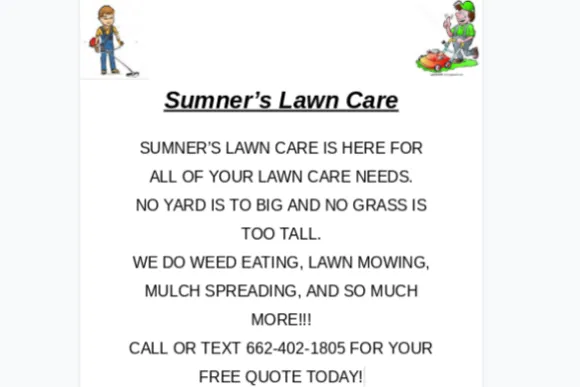 Sumner's Lawn Care