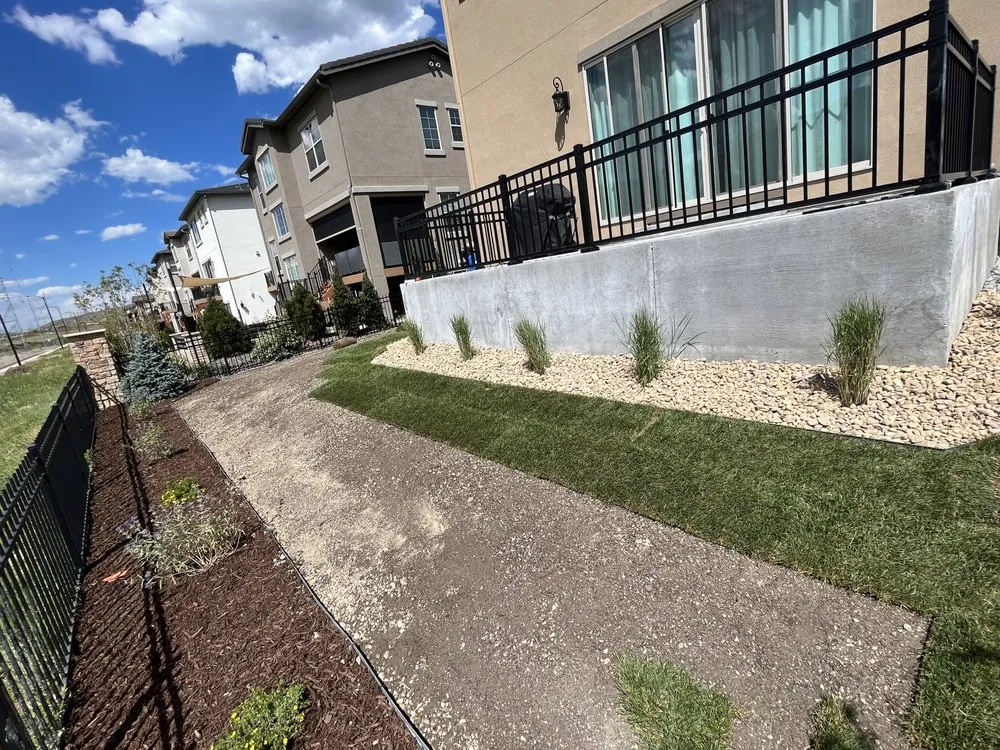 Expert garden landscaping in Denver, CO by Sun Age Landscape and Concrete