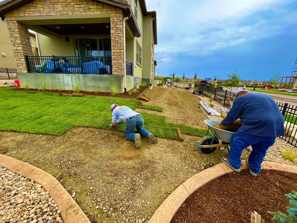 Professional garden landscaping in Denver, CO - Sun Age Landscape and Concrete