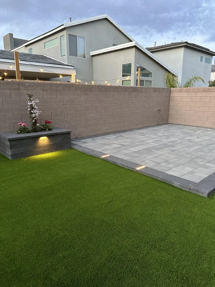 Affordable lawn mowing service for outdoor upgrades in Henderson, NV by Sun City Landscaping