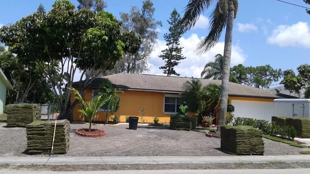 Reliable landscaping services in Cape Coral, FL by SUN Florida Landscaping