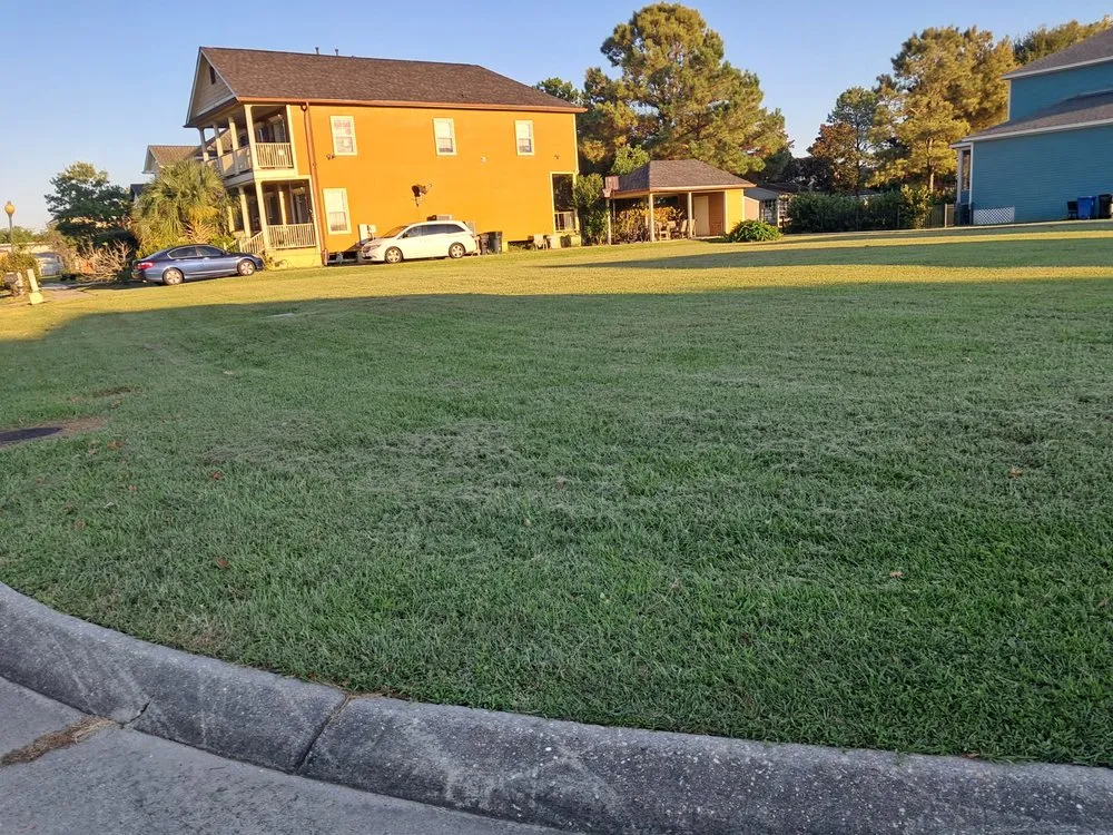 Reliable lawn mowing service for residential properties in Gretna, LA by Sun Flower Lawncare