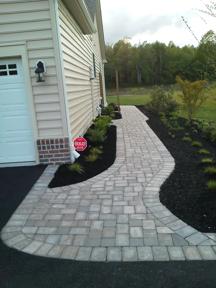Custom landscape installation for year-round maintenance in Earleville, MD by Sun Lawn Tree & Shrub