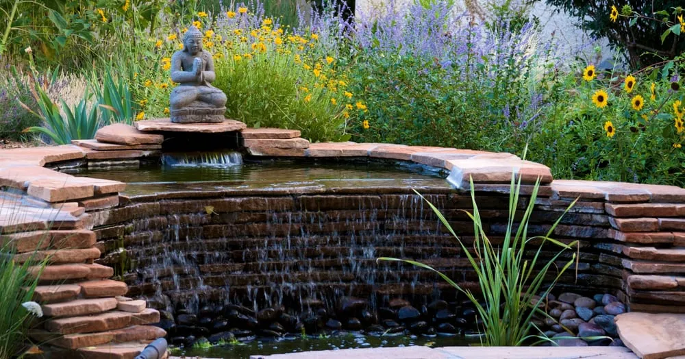 Custom landscape installation for beautiful yards in Prescott, AZ by Sun Qi Designs