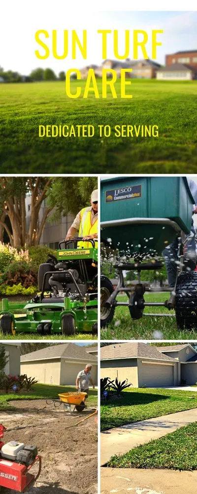 Local residential landscaping in Wimauma, FL by Sun Turf Care