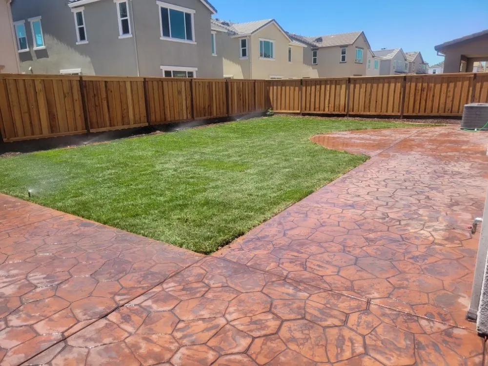 Local yard maintenance for residential properties across Stockton, CA - Sun Valley Landscaping and Concrete
