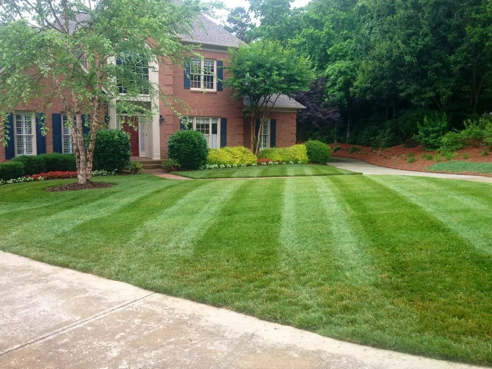 Custom landscape design in Charlotte, NC by Sunbelt Lawn Care