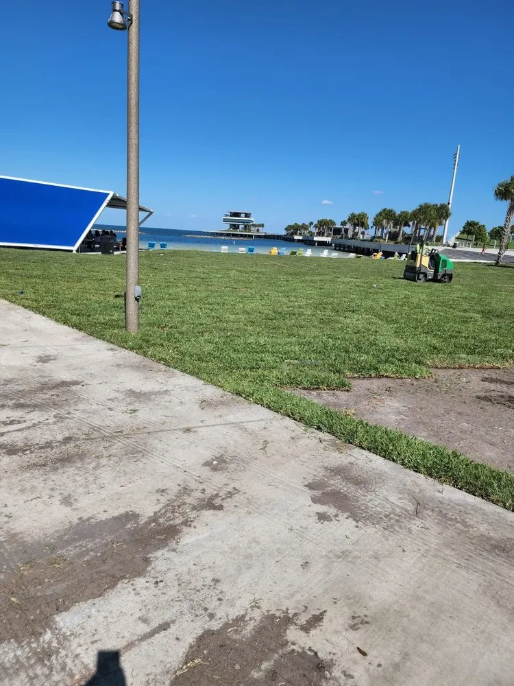 Custom outdoor landscaping for year-round maintenance in Ruskin, FL by Sunbelt Sod & Grading