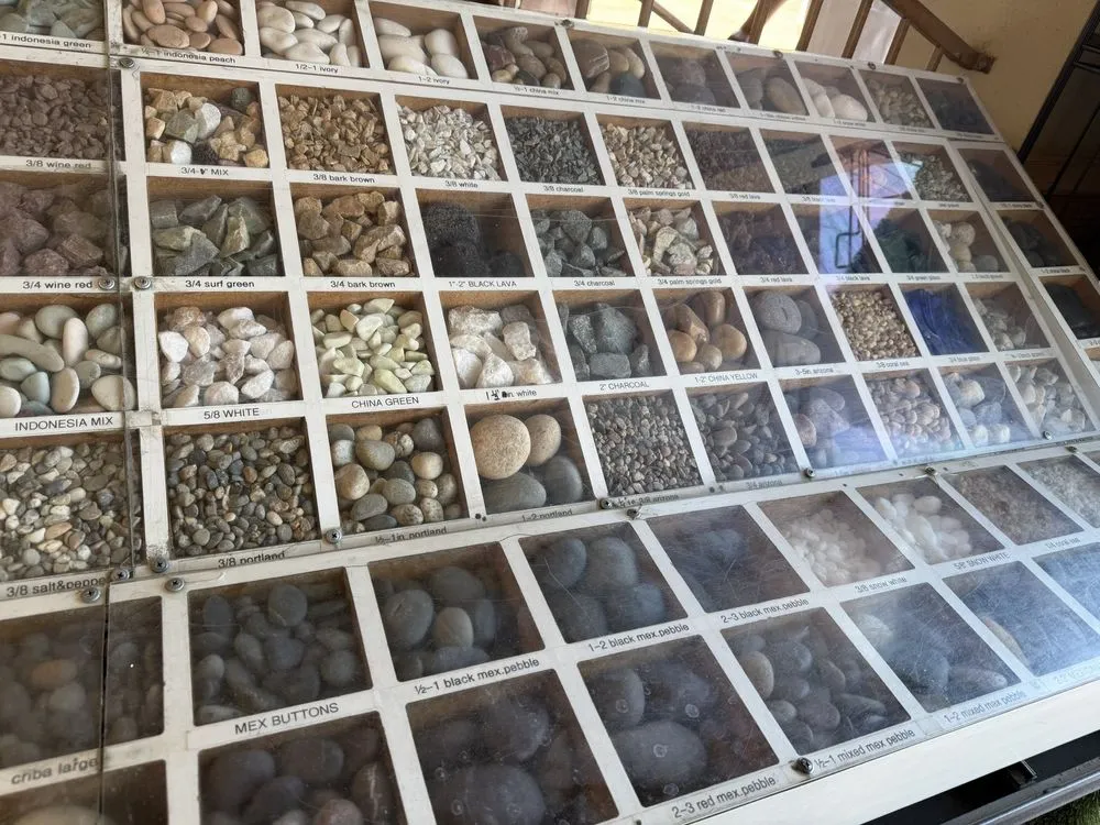 Professional yard maintenance experts serving Irwindale, CA - Sunburst Decorative Rock