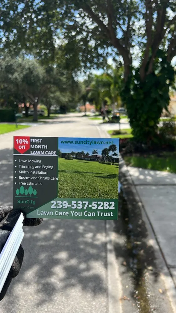 Trusted outdoor landscaping in Naples, FL by Suncity Lawn