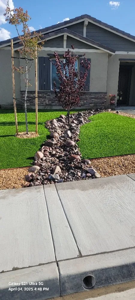 Custom yard maintenance for beautiful yards in Perris, CA by SunCity Synthetic Turf