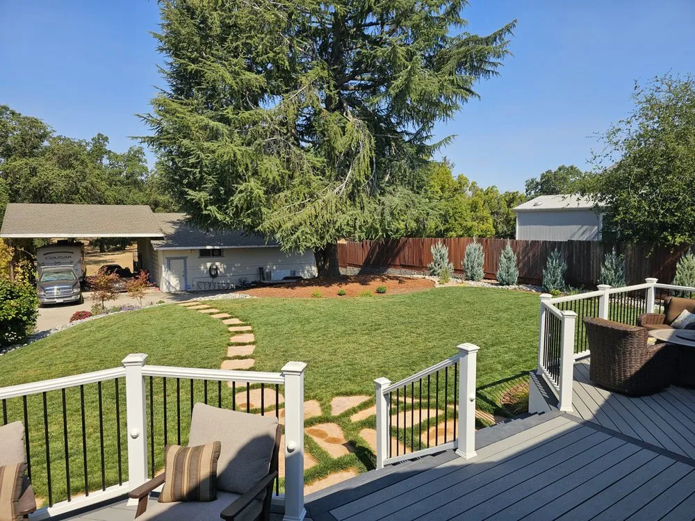 Custom landscape installation for outdoor upgrades in El Dorado Hills, CA by Suncrest Landscape