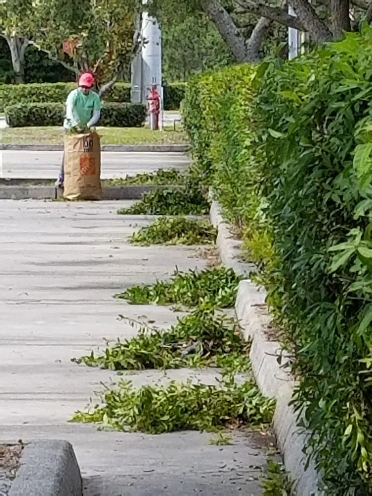 Expert lawn mowing service for homes in Port St. Lucie, FL by Suncrest Landscape Services