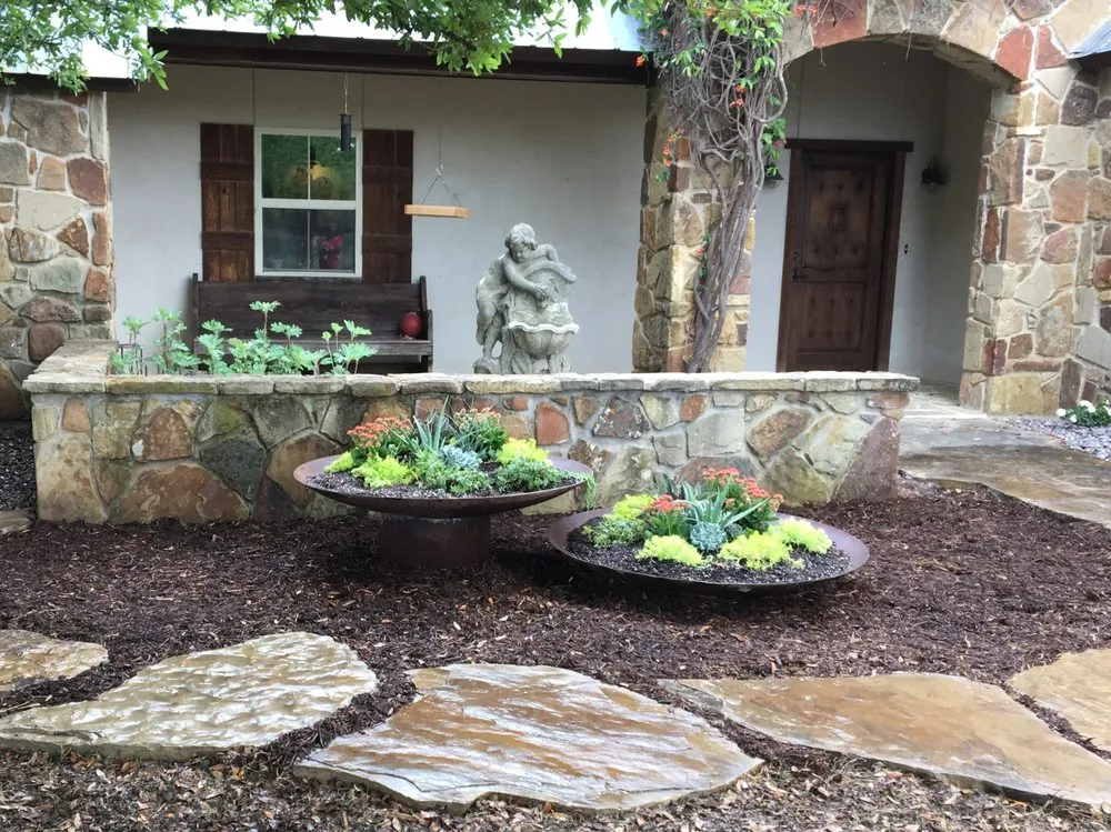 Affordable yard cleanup service with custom design in Weatherford, TX by Suncrop LP