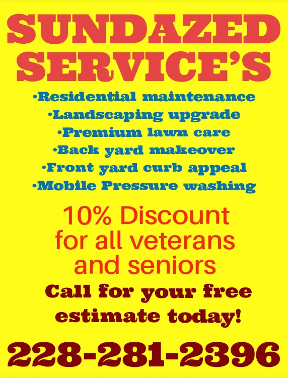 Trusted residential landscaping experts serving Gautier, MS - Sundazed Service's