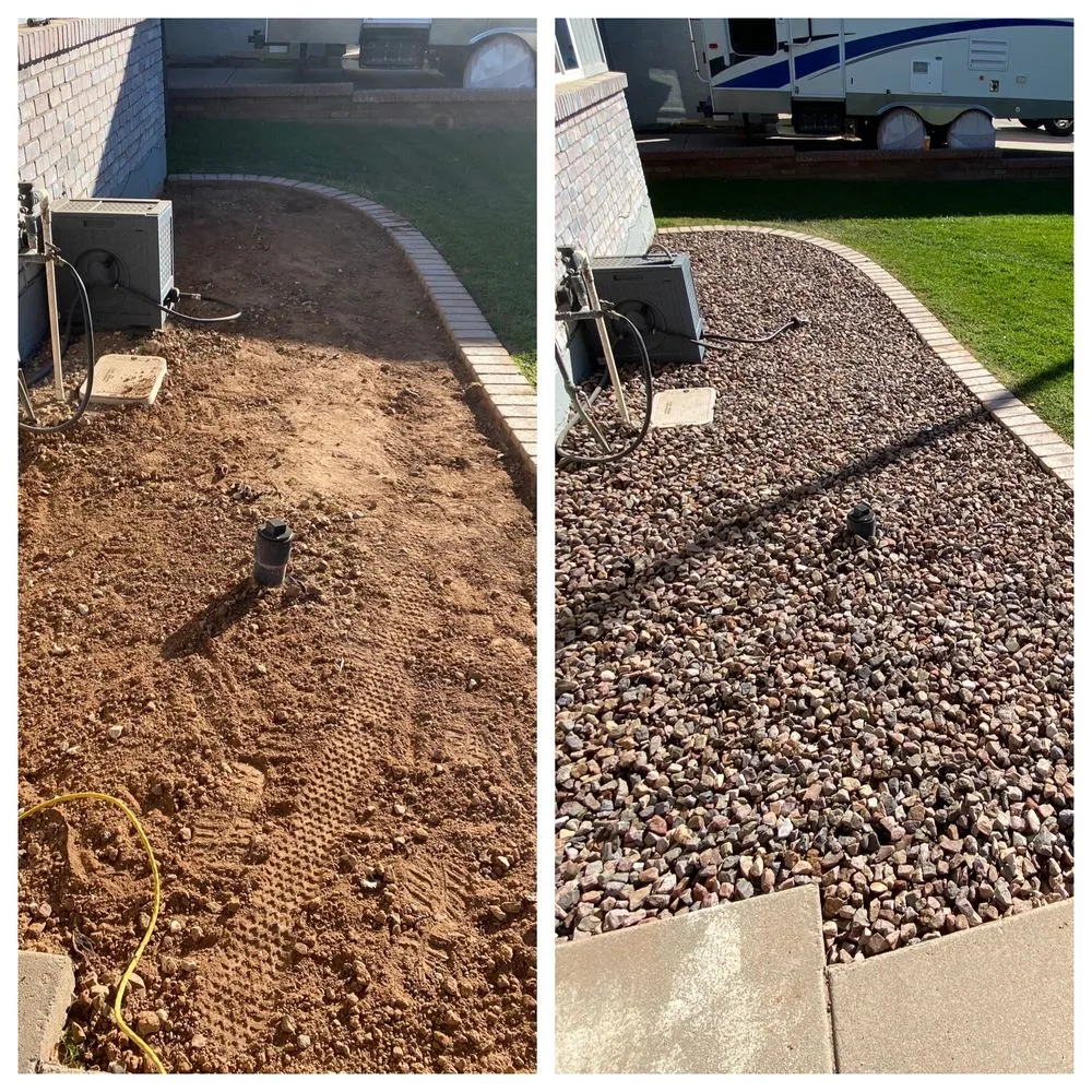 Professional yard maintenance for outdoor upgrades across Gilbert, AZ - Sundial Landscaping Solutions