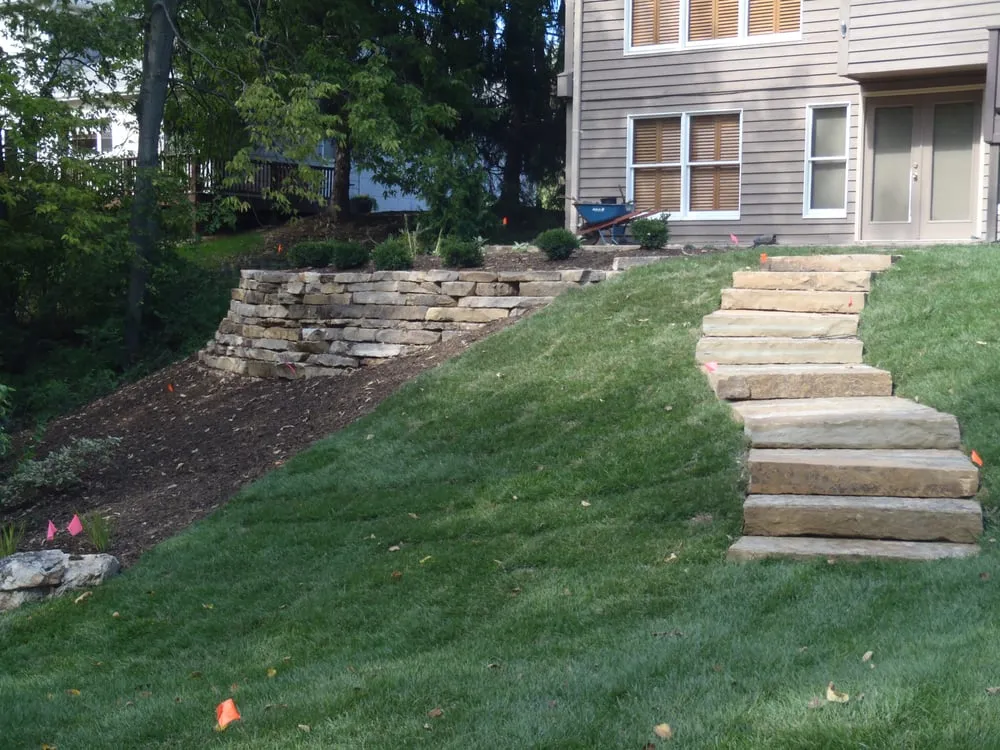 Professional garden landscaping for residential properties across Kirkwood, MO - Sundown Landscape Contracting
