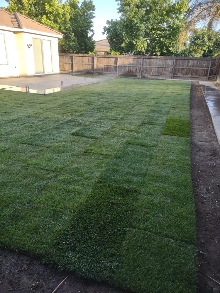 Expert lawn mowing service in Lindsay, CA by Sunflower Landscaping
