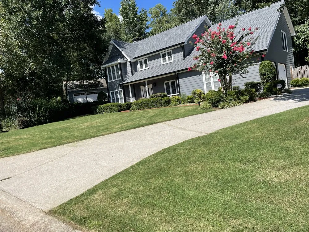 Affordable residential landscaping for residential properties across Atlanta, GA - Sunflower Lawn Services