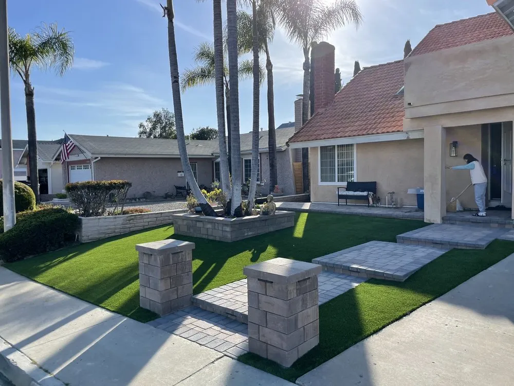 Professional lawn care service for homes across San Diego, CA - Sunlight Landscaping