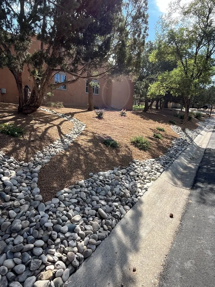 Affordable yard maintenance in Santa Fe, NM by Sunlight Landscaping
