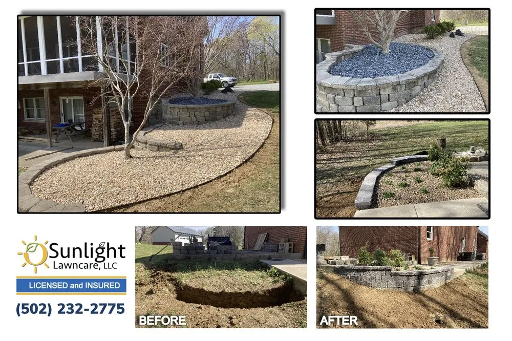 Affordable yard maintenance for outdoor upgrades in Taylorsville, KY by Sunlight Lawncare