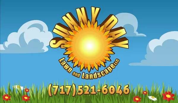 Sunny Day Lawn and Landscape