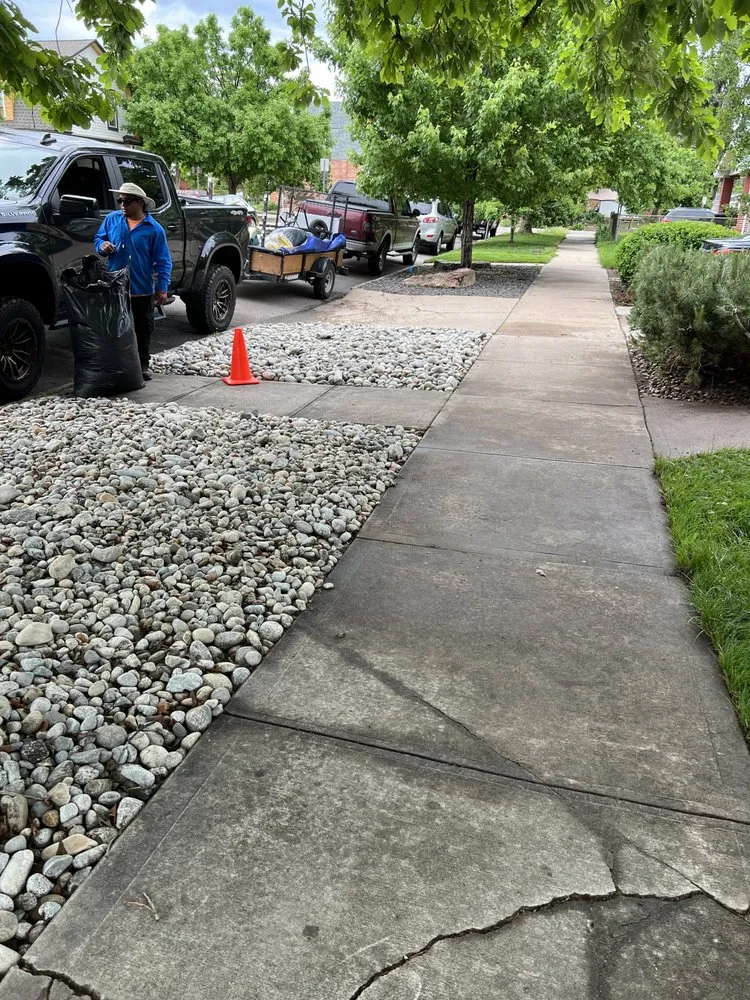 Custom garden landscaping in Denver, CO by Sunny Horizon Landscape Development