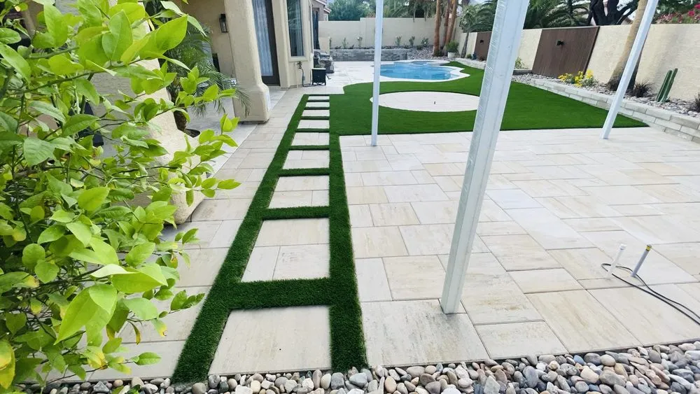 Trusted lawn care service in Las Vegas, NV by Sunny Landscaping & Pavers Design