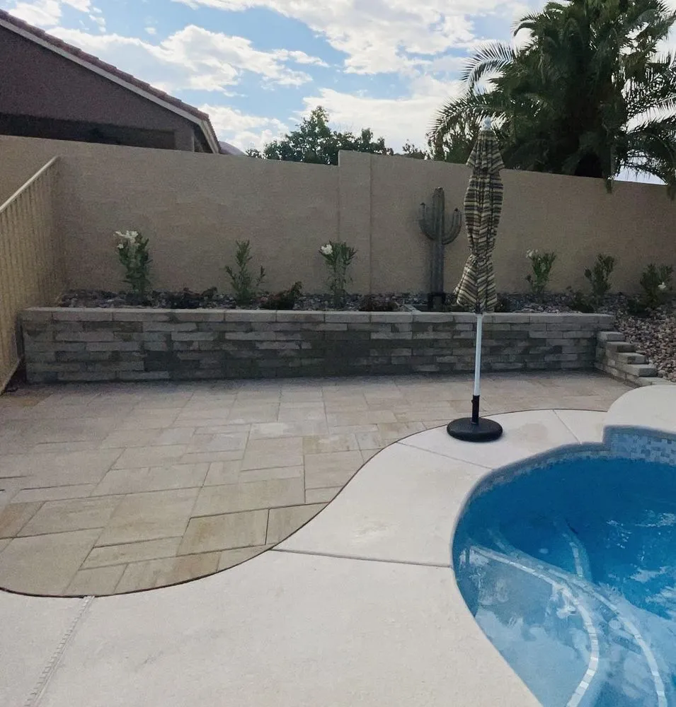 Expert landscape installation for homes in Las Vegas, NV by Sunny Landscaping & Pavers Design