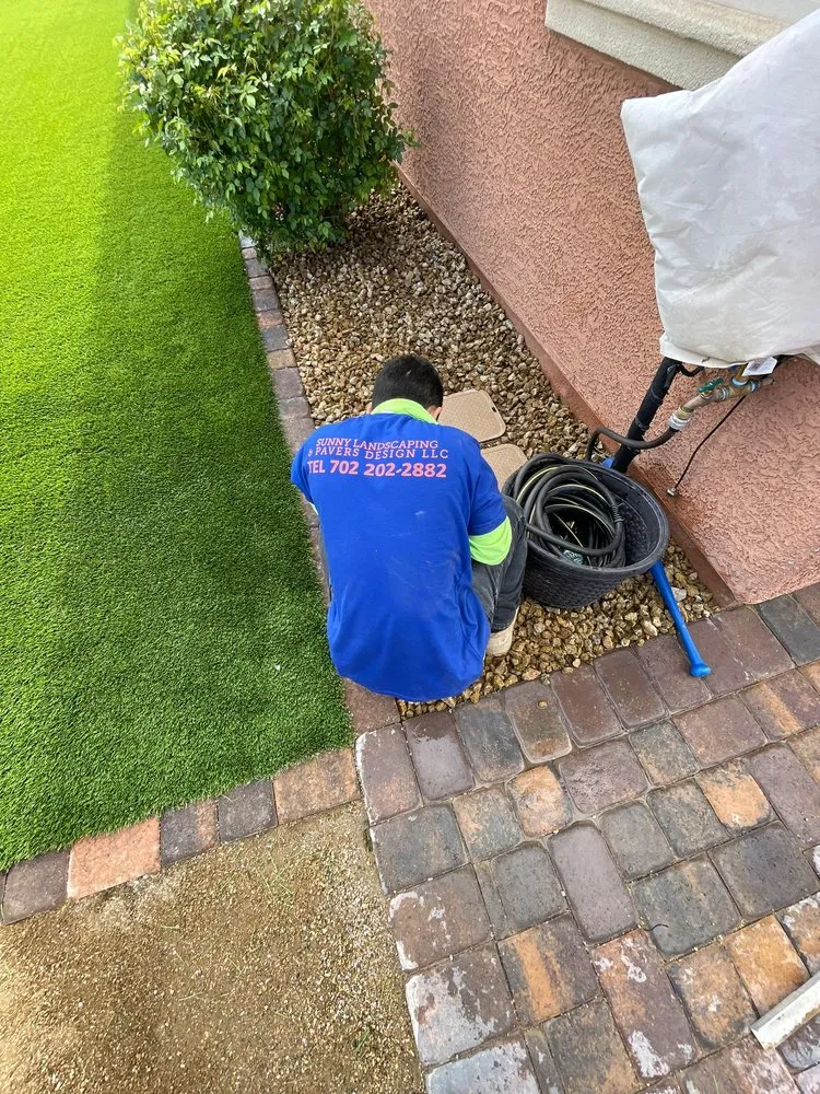 Trusted lawn mowing service experts serving Las Vegas, NV - Sunny Landscaping & Pavers Design