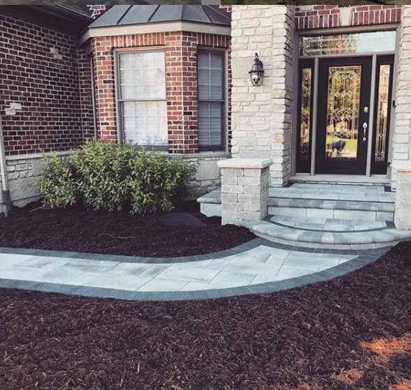 Professional residential landscaping for homes in Naperville, IL by Sunny Landscaping & Pavers