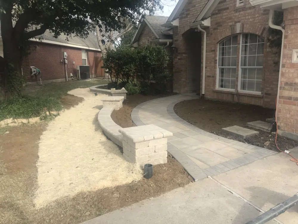 Top-rated residential landscaping with custom design in Naperville, IL by Sunny Landscaping & Pavers