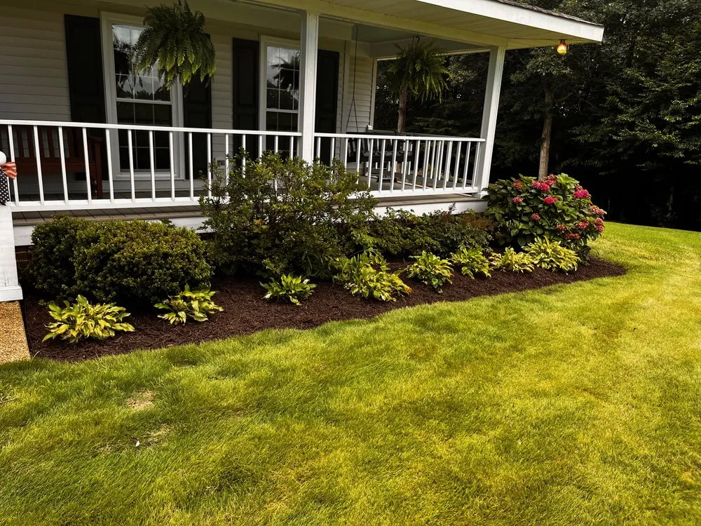 Custom landscape installation in Henrico, VA - Sunny Landscaping