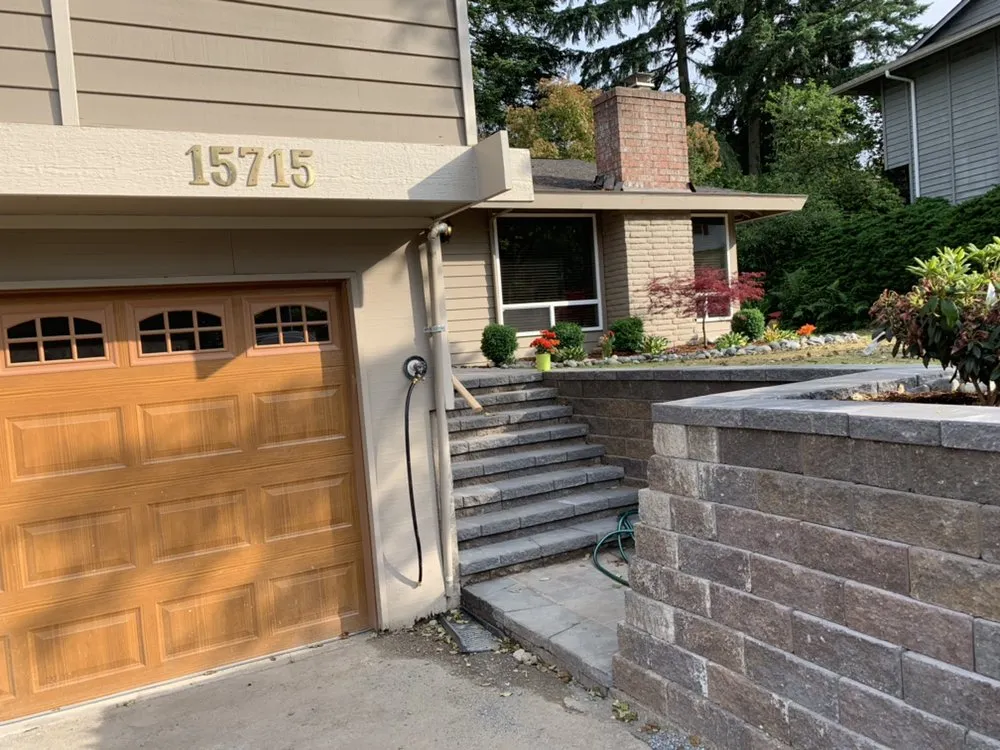 Local lawn care service with custom design in Everett, WA by Sunny Seattle Landscaping