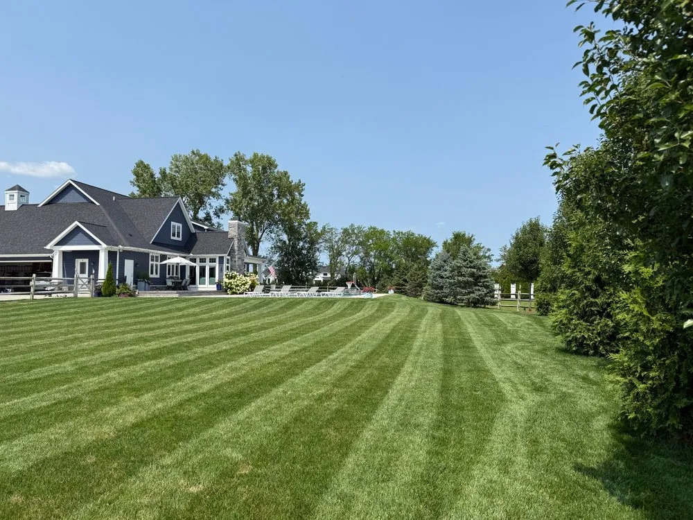 Local landscape installation in Sylvania, OH by Sunny Side Lawn Care
