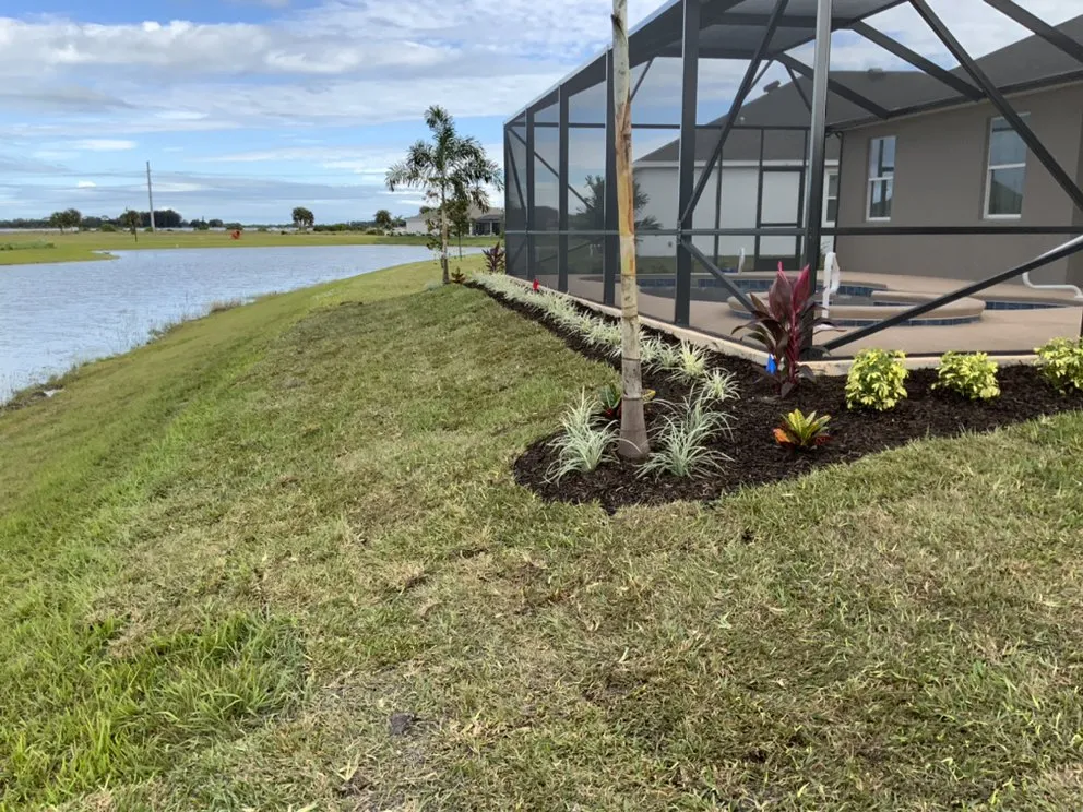 Professional landscape design in Grant Vlkria, FL by Sunny Sod Up