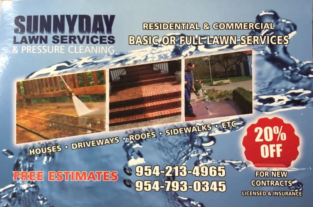 Trusted landscape installation for outdoor upgrades in Coral Springs, FL by SunnyDay Lawn Services & Pressure Cleaning